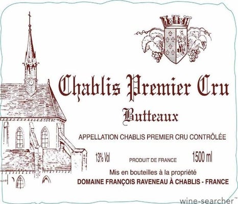 Label 1 of Domaine Francois Raveneau Butteaux