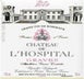 1st label thumbnail of Chateau de l'Hospital