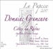 3rd label thumbnail of Domaine Gramenon Vinsobres La Papesse