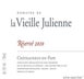 1st label thumbnail of Domaine de la Vieille Julienne Chateauneuf-du-Pape Reserve