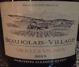 Label 1 of Henry Fessy Beaujolais Villages Vieilles Vignes