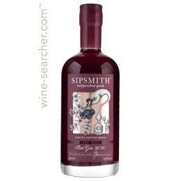 Sloe gin bottle labels