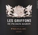 2nd label thumbnail of Chateau Pichon-Longueville 'Les Griffons de Pichon Baron'