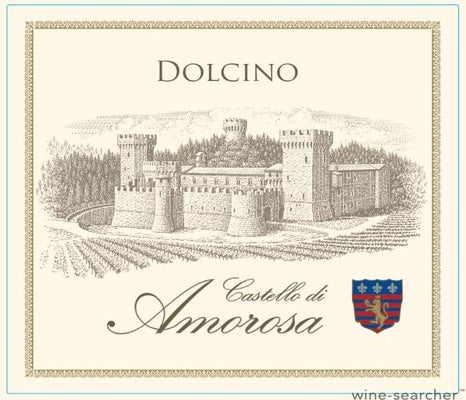 Label 1 of Castello di Amorosa Dolcino Gewurztraminer