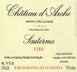 9th label thumbnail of Chateau d'Arche