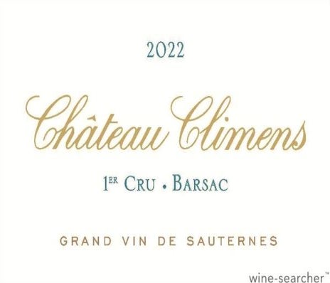 Label 1 of Chateau Climens