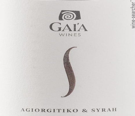 Label 1 of Gaia 'S' Agiorgitiko - Syrah