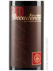 Click to see larger label image Label of Chocolatier Red Decadence