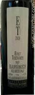 Wine Label of 2001 Weingut Ernst Triebaumer Ried Oberer Wald Blaufrankisch, Burgenland, Austria