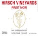 1st label thumbnail of Hirsch Vineyards San Andreas Fault Pinot Noir