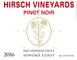 1st label thumbnail of Hirsch Vineyards San Andreas Fault Pinot Noir
