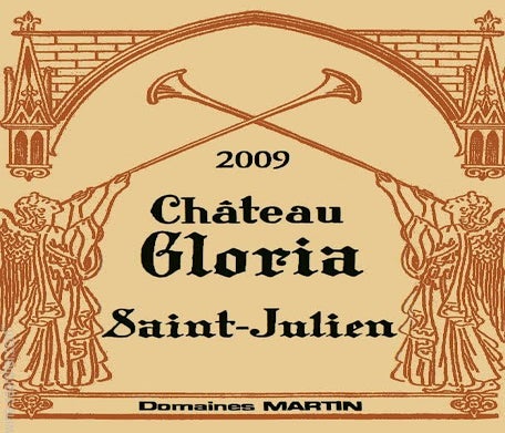 Label 1 of Chateau Gloria