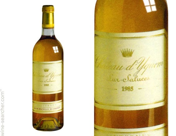 シャトー・ディケム　1985 シャトーディケム 1985年 750ml 白ワイン 箱なし フルボトル