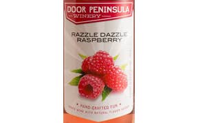 Click to see this product Label of Door Peninsula Winery Razzle Dazzle Raspberry Wine