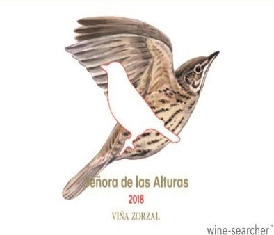 Label 1 of Vina Zorzal Senora de las Alturas Blanco