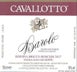 2nd label thumbnail of Cavallotto Bricco Boschis Vigna San Giuseppe