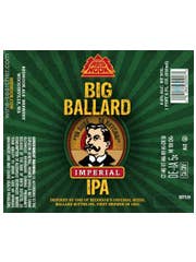 Click to see larger label image Label of Redhook Brewery Big Ballard Imperial IPA Beer