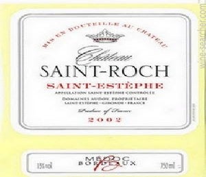 Label 1 of Chateau Saint-Roch