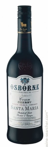 Osborne Cream Sherry Andalucia Prices Stores Tasting Notes And Market Data