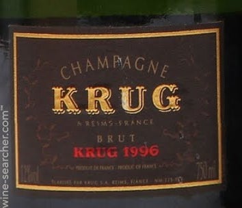 Label 7 of Krug Vintage Brut
