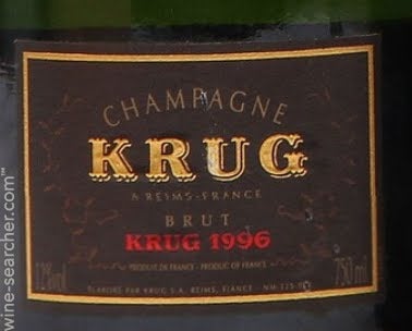 Label 7 of Krug Vintage Brut