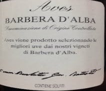 Label 1 of G. B. Burlotto Aves Barbera d'Alba
