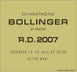 17th label thumbnail of Bollinger R.D. Extra Brut