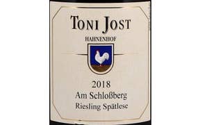 Click to see this product Label of Weingut Toni Jost Hahnenhof Oberdiebacher Am Schlossberg Riesling Spatlese