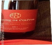 Label 1 of Domaine de l'Olivier Cotes du Rhone Villages
