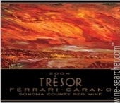Label 1 of Ferrari-Carano Reserve Tresor