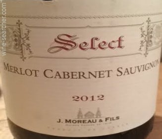 J Moreau Fils Select Merlot Cabernet Sauvignon Prices Stores Tasting Notes Market Data