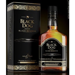 Black Dog 'Black Reserve' Blended Scotch Whisky | prices ...