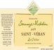 2nd label thumbnail of Domaine Saumaize-Michelin Saint-Veran Les Creches