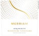 2nd label thumbnail of Merriam Vineyards Windacre Vineyard Merlot