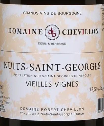 Domaine Robert Chevillon Nuits-Saint-Georges Vieilles Vignes