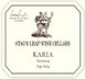 9th label thumbnail of Stag's Leap Wine Cellars 'Karia' Chardonnay