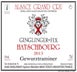 2nd label thumbnail of Ginglinger-Fix Gewurztraminer Hatschbourg