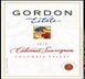 1st label thumbnail of Gordon Brothers Estate Cabernet Sauvignon