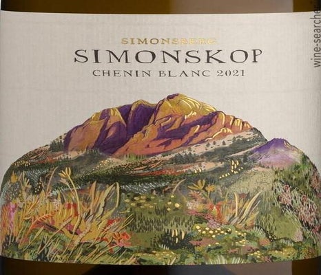 Label 1 of Noble Hill 'Simonskop' Chenin Blanc