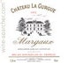 10th label thumbnail of Chateau La Gurgue