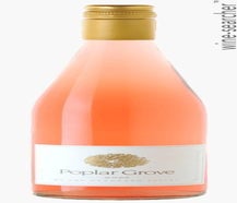 Label 1 of Poplar Grove Winery Rose