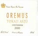 4th label thumbnail of Oremus Tokaji Aszu 3 Puttonyos
