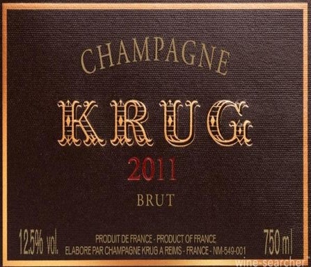 Label 1 of Krug Vintage Brut