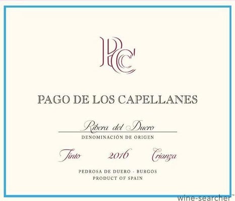 Label 1 of Pago de los Capellanes Crianza