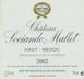 13th label thumbnail of Chateau Sociando-Mallet
