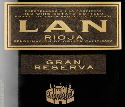 Label 1 of Bodegas LAN Gran Reserva