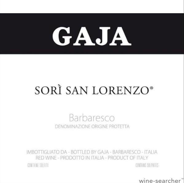 1985 Gaja Sori San Lorenzo Langhe-Barbaresco, Piedmont