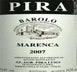 7th label thumbnail of Luigi Pira Marenca