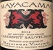 3rd label thumbnail of Mayacamas Vineyards Cabernet Sauvignon