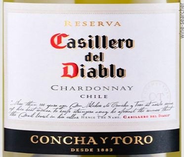 Label 1 of Casillero del Diablo Reserva Chardonnay